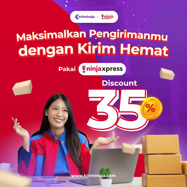 Diskon Ninja Xpress 35% Up to 50K: Full Support Du